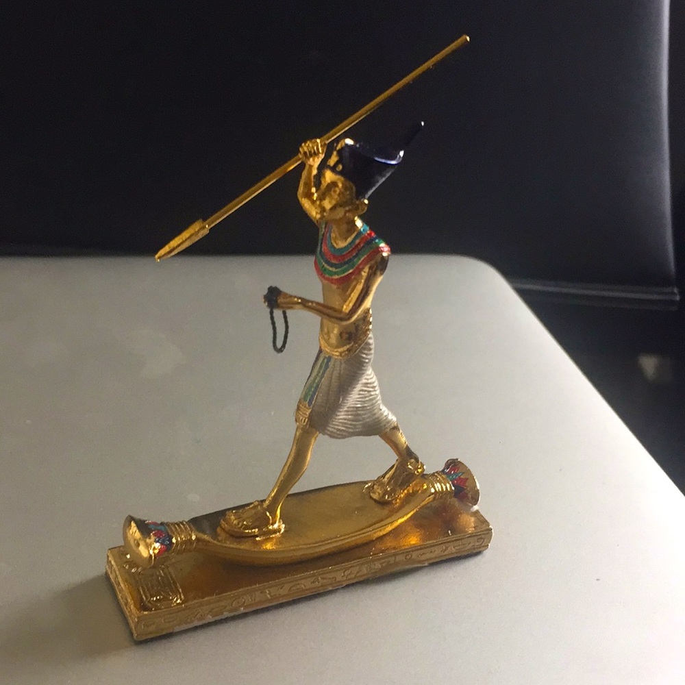Hand painted statue